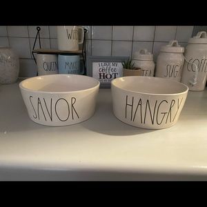 Rae dunn dog bowls NEW - 8inch